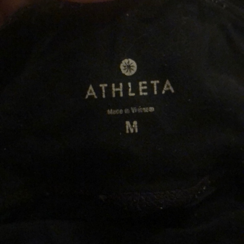 ATHLETA high waisted black yoga pants medium